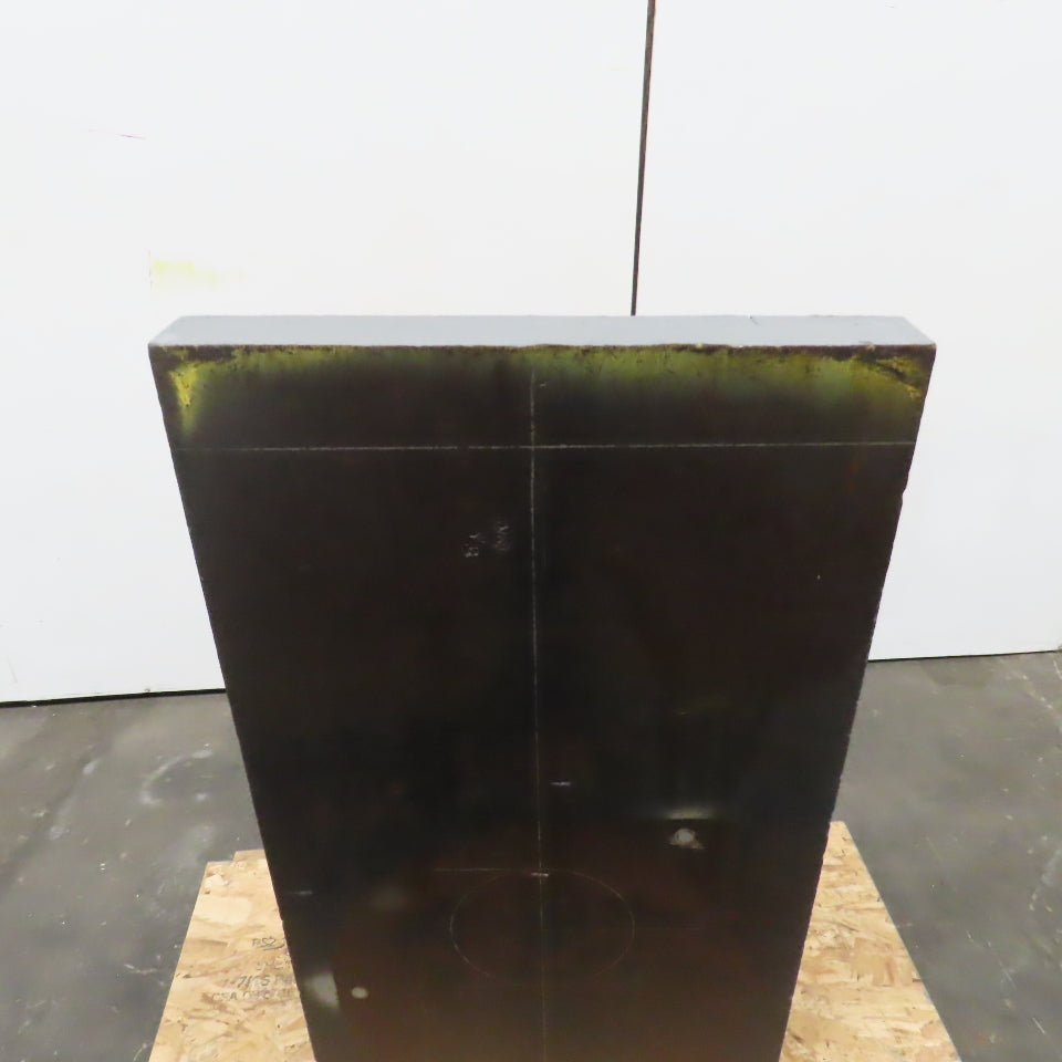 47-1/2x 17-7/16" W x 18" T Webbed Steel Angle Plate Set Up Fixture 2-1/4" Thick