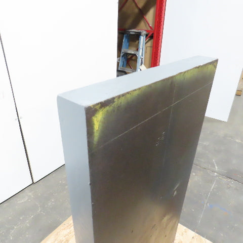 47-1/2x 17-7/16" W x 18" T Webbed Steel Angle Plate Set Up Fixture 2-1/4" Thick