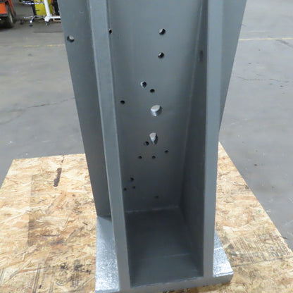 36-1/4x18-1/8 W x 13-3/4" T Webbed Steel Angle Plate Set Up Fixture 1-3/4" Thick