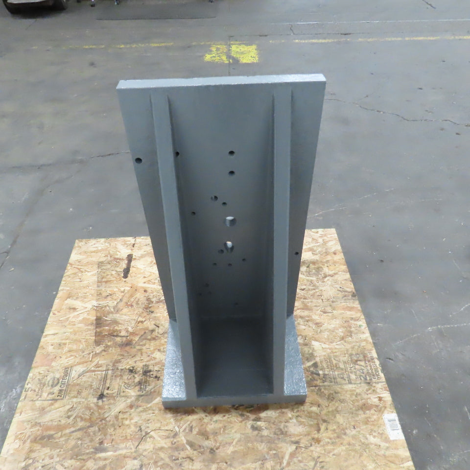 36-1/4x18-1/8 W x 13-3/4" T Webbed Steel Angle Plate Set Up Fixture 1-3/4" Thick
