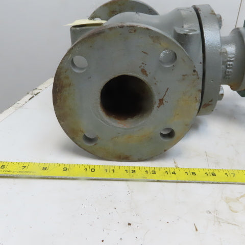 Fisher Control Type 667-ET Size 40 Pneumatic Actuator w/2-1/2" Flange Valve