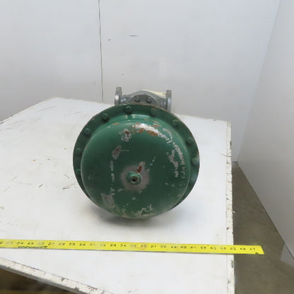 Fisher Control Type 667-ET Size 40 Pneumatic Actuator w/2-1/2" Flange Valve