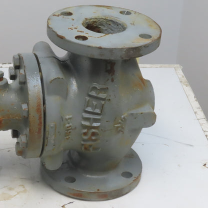 Fisher Control Type 667-ET Size 40 Pneumatic Actuator w/2-1/2" Flange Valve