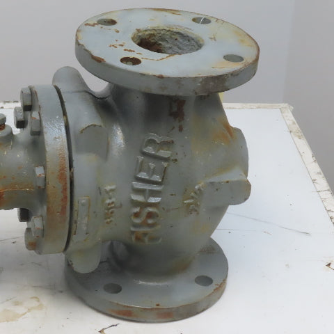 Fisher Control Type 667-ET Size 40 Pneumatic Actuator w/2-1/2" Flange Valve