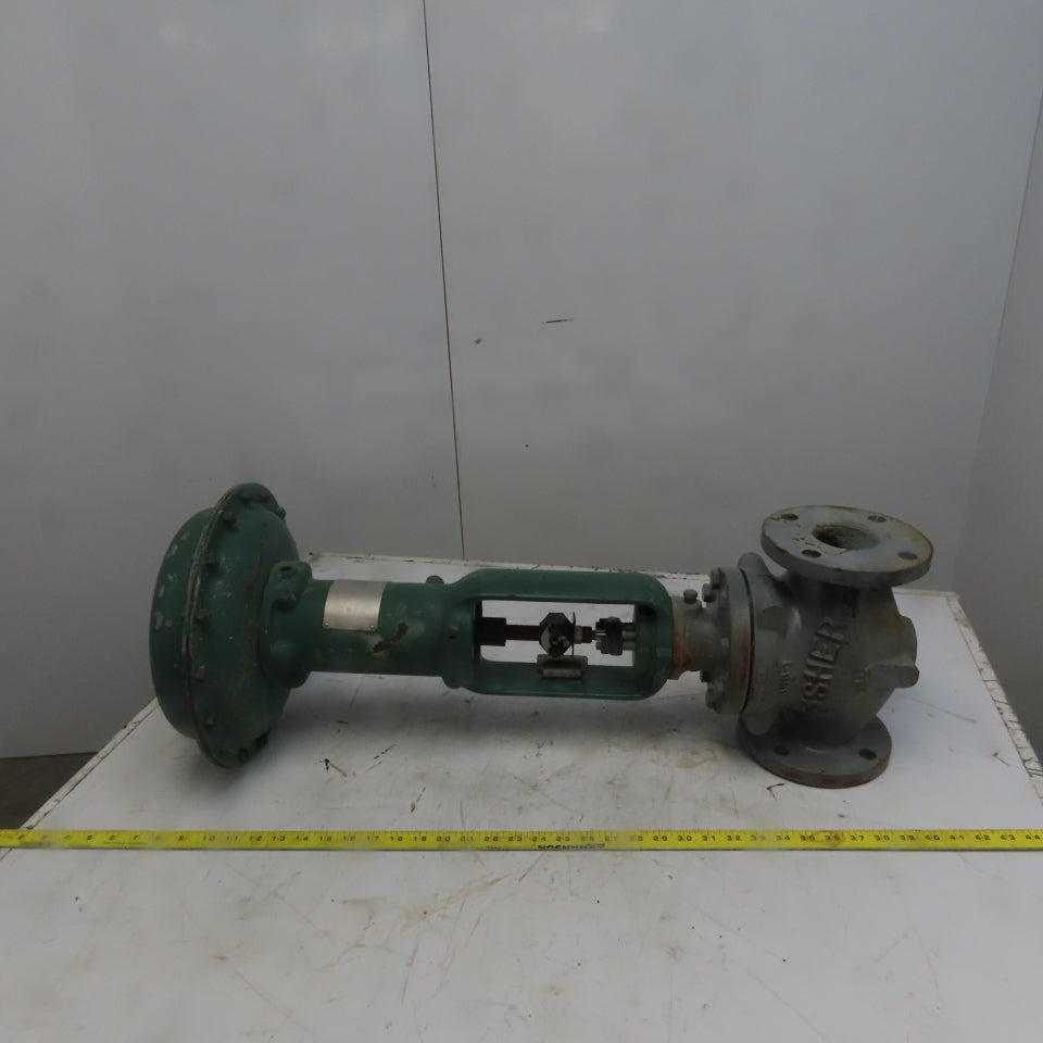 Fisher Control Type 667-ET Size 40 Pneumatic Actuator w/2-1/2" Flange Valve