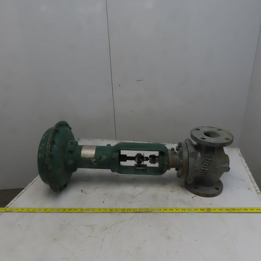 Fisher Control Type 667-ET Size 40 Pneumatic Actuator w/2-1/2" Flange Valve