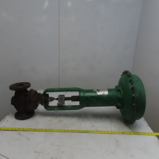 Fisher Control Type 667 Size 45 Pneumatic Actuator Type EZ w/2" Flange Valve