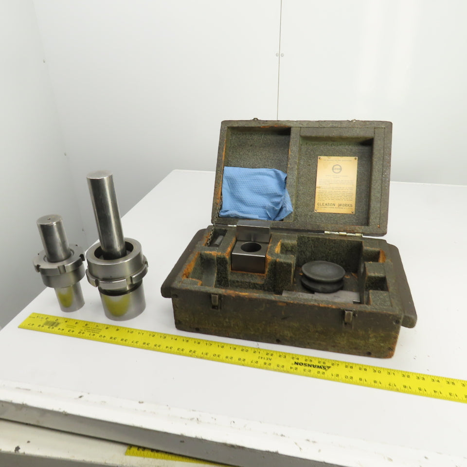 Gleason 50302290 G 62 3.906 Precision Test Bars W/Collars & Sliding Block Assy.