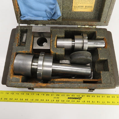 Gleason 50302290 G 62 3.906 Precision Test Bars W/Collars & Sliding Block Assy.
