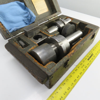 Gleason 50302290 G 62 3.906 Precision Test Bars W/Collars & Sliding Block Assy.