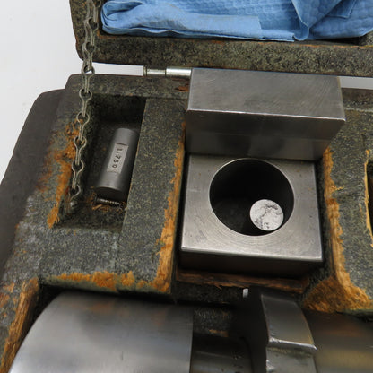 Gleason 50302290 G 62 3.906 Precision Test Bars W/Collars & Sliding Block Assy.