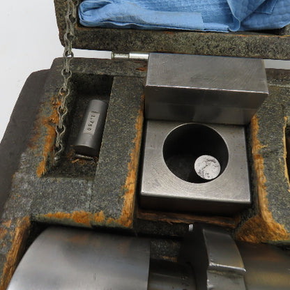 Gleason 50302290 G 62 3.906 Precision Test Bars W/Collars & Sliding Block Assy.
