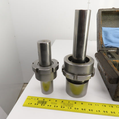 Gleason 50302290 G 62 3.906 Precision Test Bars W/Collars & Sliding Block Assy.
