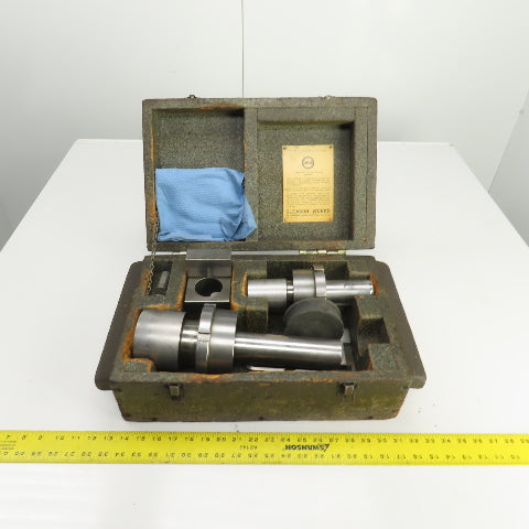 Gleason 50302290 G 62 3.906 Precision Test Bars W/Collars & Sliding Block Assy.