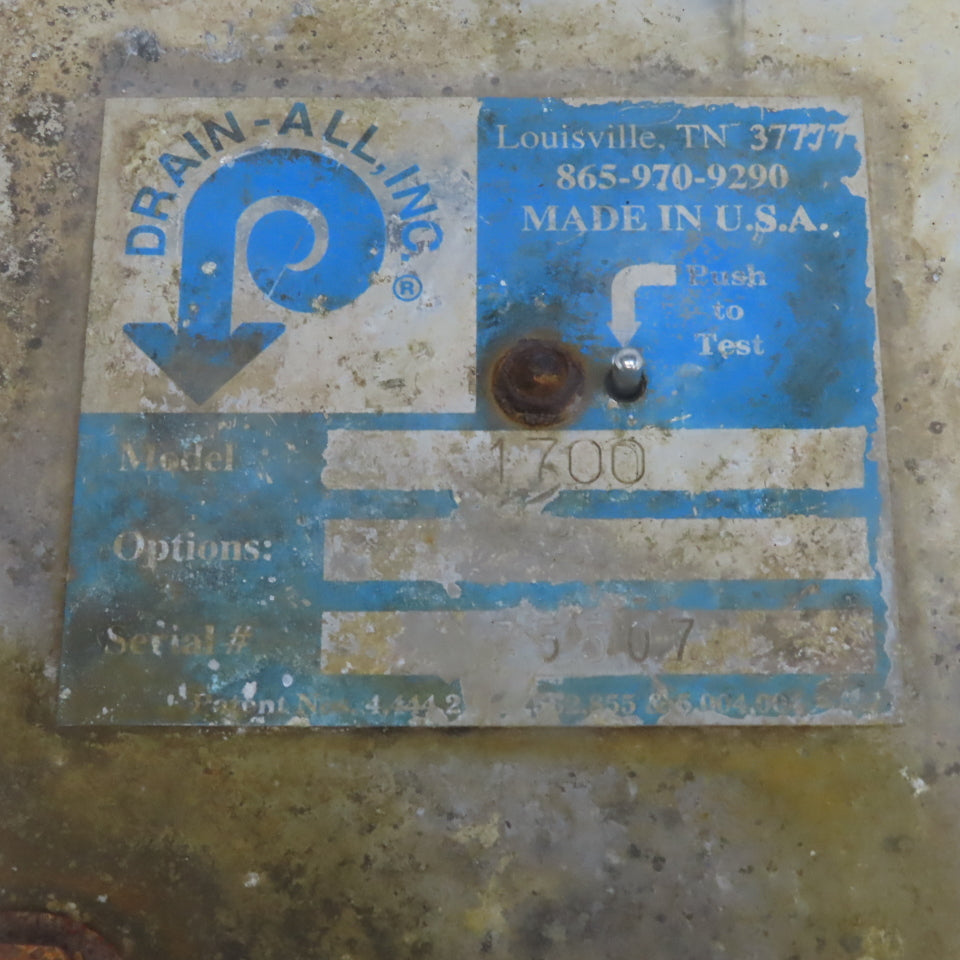 Darin-All RH50-0LAAA 1700 1/2" Automatic Tank Drain Compressor Condensation