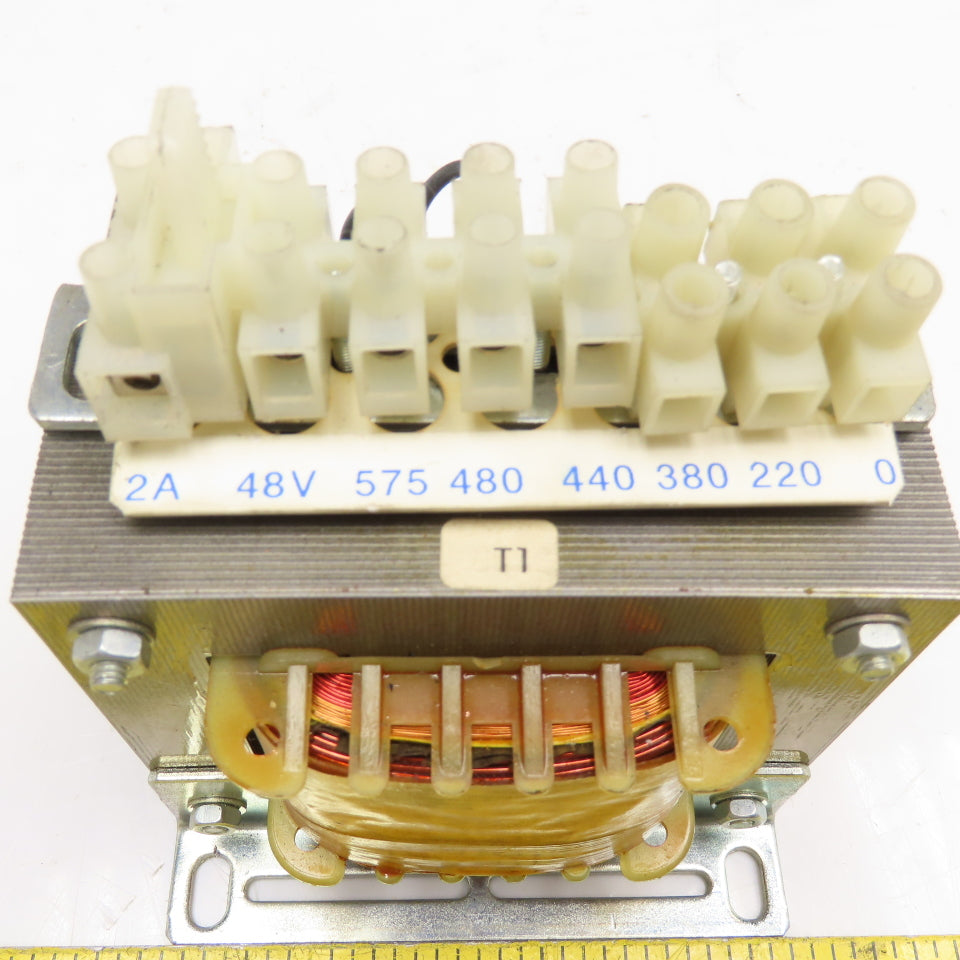 Musy 96-21382 200-575V Pri 48V Sec. 100VA Control Transformer