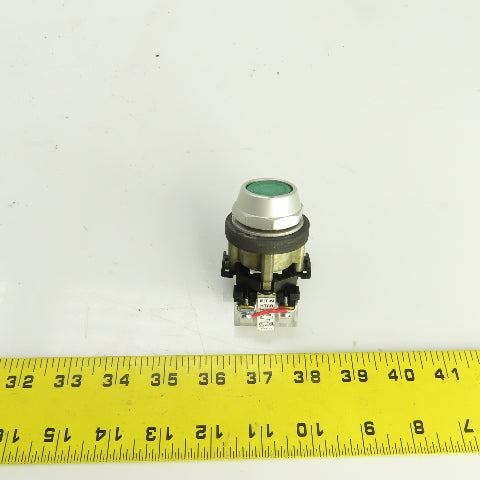 Eaton HT8A 1273C46H01 Green Momentary Contact Push Button Switch 600VAC