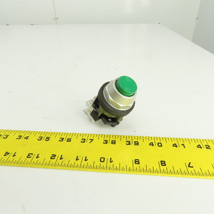 Eaton HT8A 1273C46H01 Green Momentary Contact Push Button Switch 600VAC