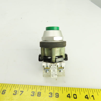 Eaton HT8A 1273C46H01 Green Momentary Contact Push Button Switch 600VAC