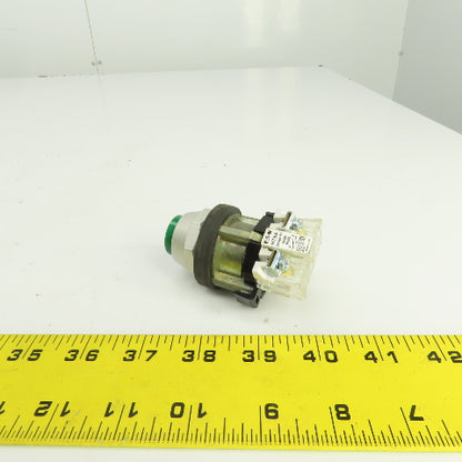 Eaton HT8A 1273C46H01 Green Momentary Contact Push Button Switch 600VAC