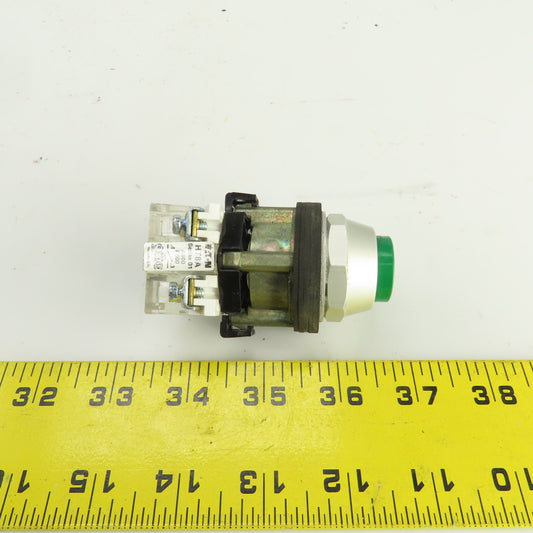 Eaton HT8A 1273C46H01 Green Momentary Contact Push Button Switch 600VAC