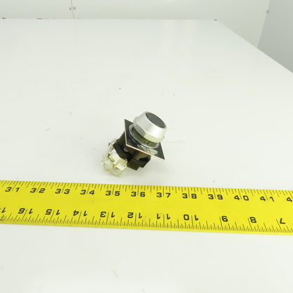 Eaton HT8A 1273C46H01 Black Momentary Contact Push Button Switch 600VAC