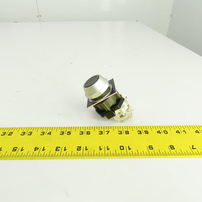 Eaton HT8A 1273C46H01 Black Momentary Contact Push Button Switch 600VAC