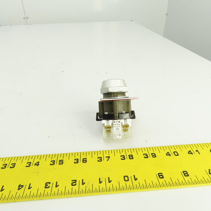 Eaton HT8A 1273C46H01 Black Momentary Contact Push Button Switch 600VAC
