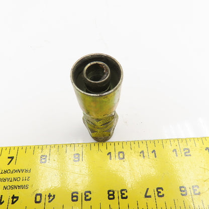 1/2"-14 (-8) NPSM Male Swivel x 1/2" (-8) Hose Crimp Hydraulic Straight Fitting
