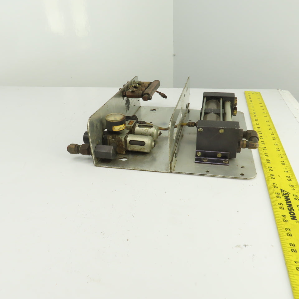 LSP Industries P-725 Pneumatic Air Booster Assembly W/FRL & Mount
