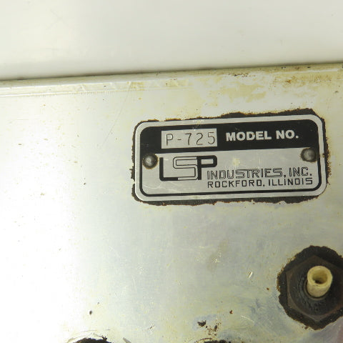 LSP Industries P-725 Pneumatic Air Booster Assembly W/FRL & Mount