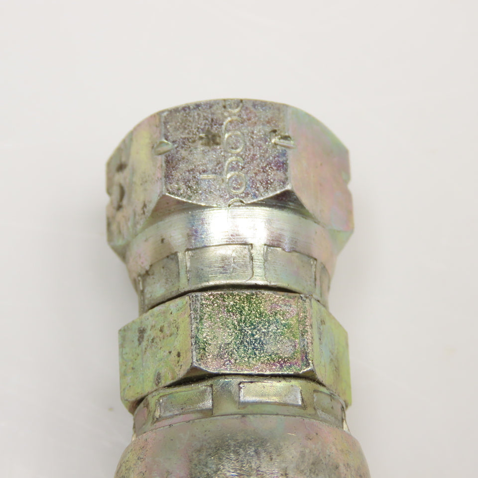 9/16"-18 (-6) JIC Female Swivel x 3/8"(-6) Hose Crimp Hydraulic Fitting
