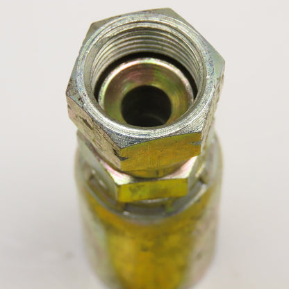 9/16"-18 (-6) JIC Female Swivel x 3/8"(-6) Hose Crimp Hydraulic Fitting