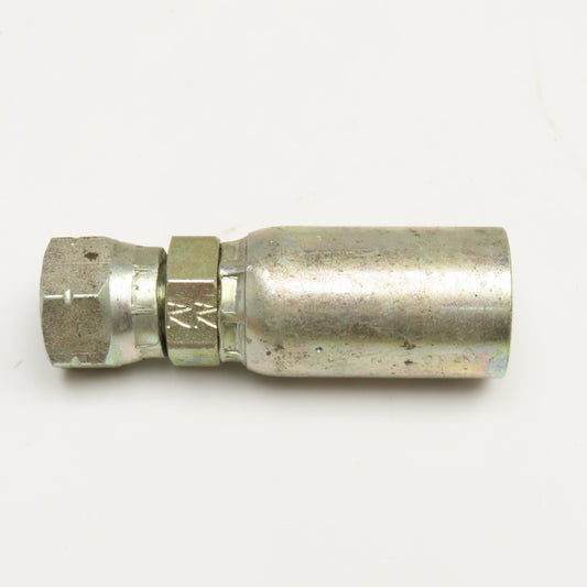 9/16"-18 (-6) JIC Female Swivel x 3/8"(-6) Hose Crimp Hydraulic Fitting