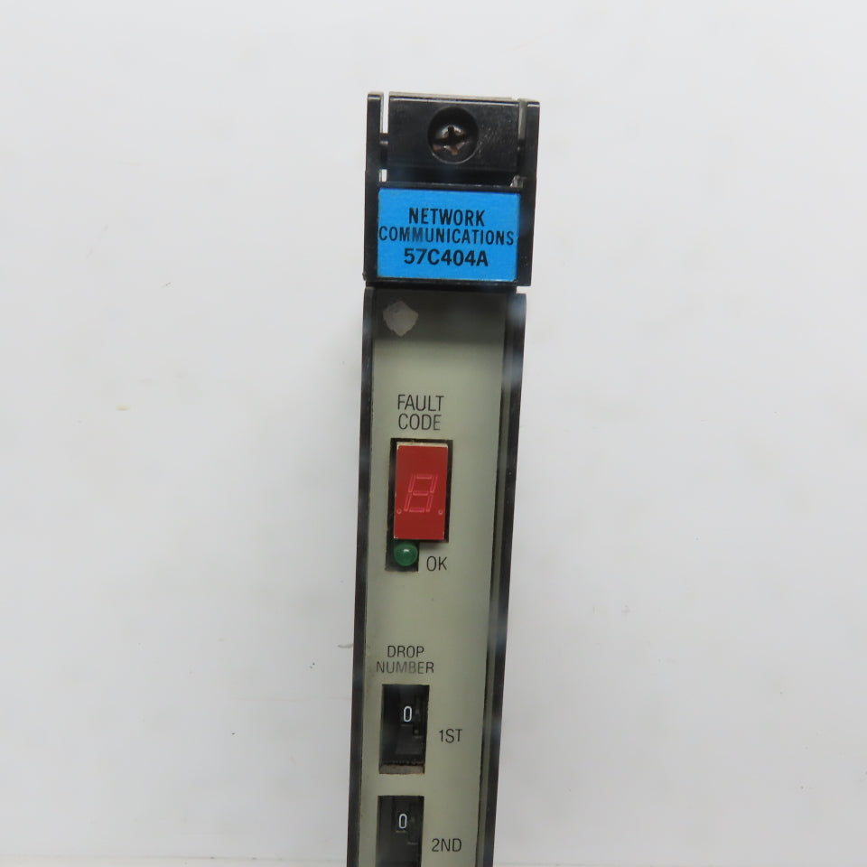 Reliance Electric 57404A 57404-1F Network Communications Module Card PLC