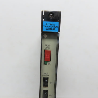 Reliance Electric 57404A 57404-1F Network Communications Module Card PLC