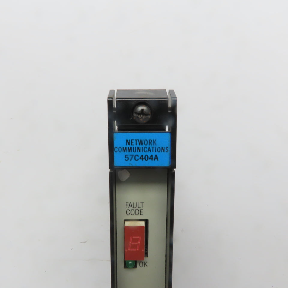 Reliance Electric 57404A 57404-1H Network Communications Module Card PLC