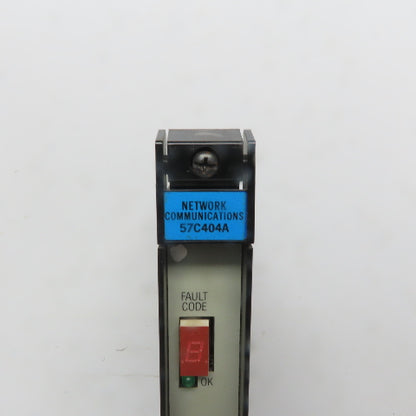 Reliance Electric 57404A 57404-1H Network Communications Module Card PLC