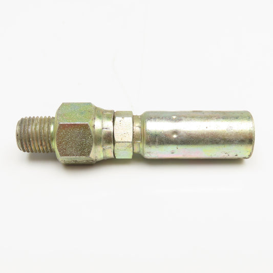 1/4"-18 (-4) Male NPSM Swivel x 1/4" (-4) Hose Crimp Hydraulic Fitting