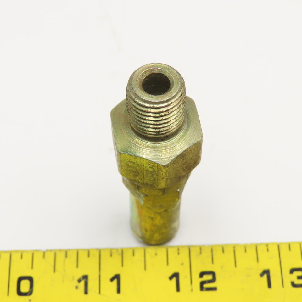 1/4"-18 (-4) Male NPSM Swivel x 1/4" (-4) Hose Crimp Hydraulic Fitting