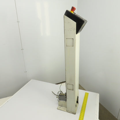Trumpf Laser Operator Control Panel Pedestal W/Foot Switch & Light Curtain