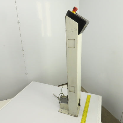 Trumpf Laser Operator Control Panel Pedestal W/Foot Switch & Light Curtain