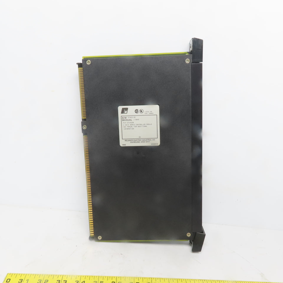 Reliance Electric 57C422B 2Axis Servo Controller Module Card PLC