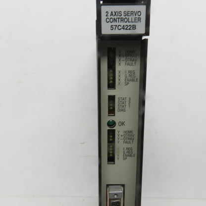 Reliance Electric 57C422B 2Axis Servo Controller Module Card PLC