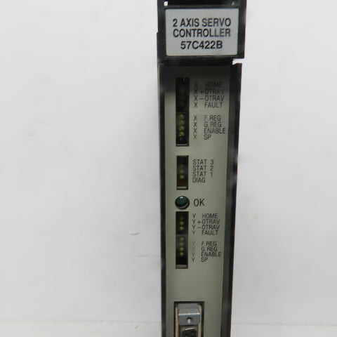 Reliance Electric 57C422B 2Axis Servo Controller Module Card PLC