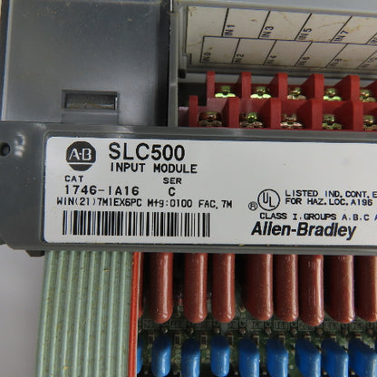 Allen Bradley 1746-IA16 Ser C SLC500 Input Module