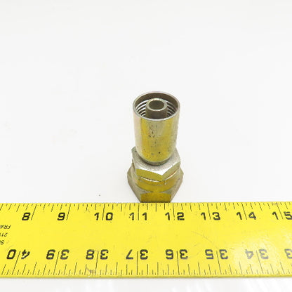 1-5/16"-12 (-16) JIC Female Swivel x 1/2" (-8) Hose Hydraulic Crimp Fitting
