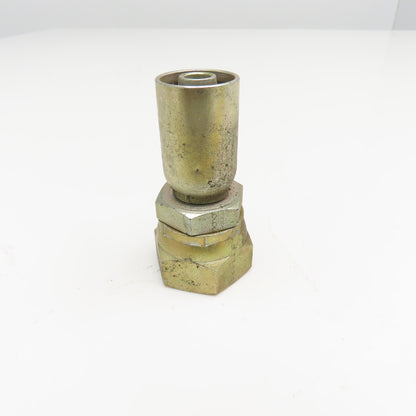 1-5/16"-12 (-16) JIC Female Swivel x 1/2" (-8) Hose Hydraulic Crimp Fitting
