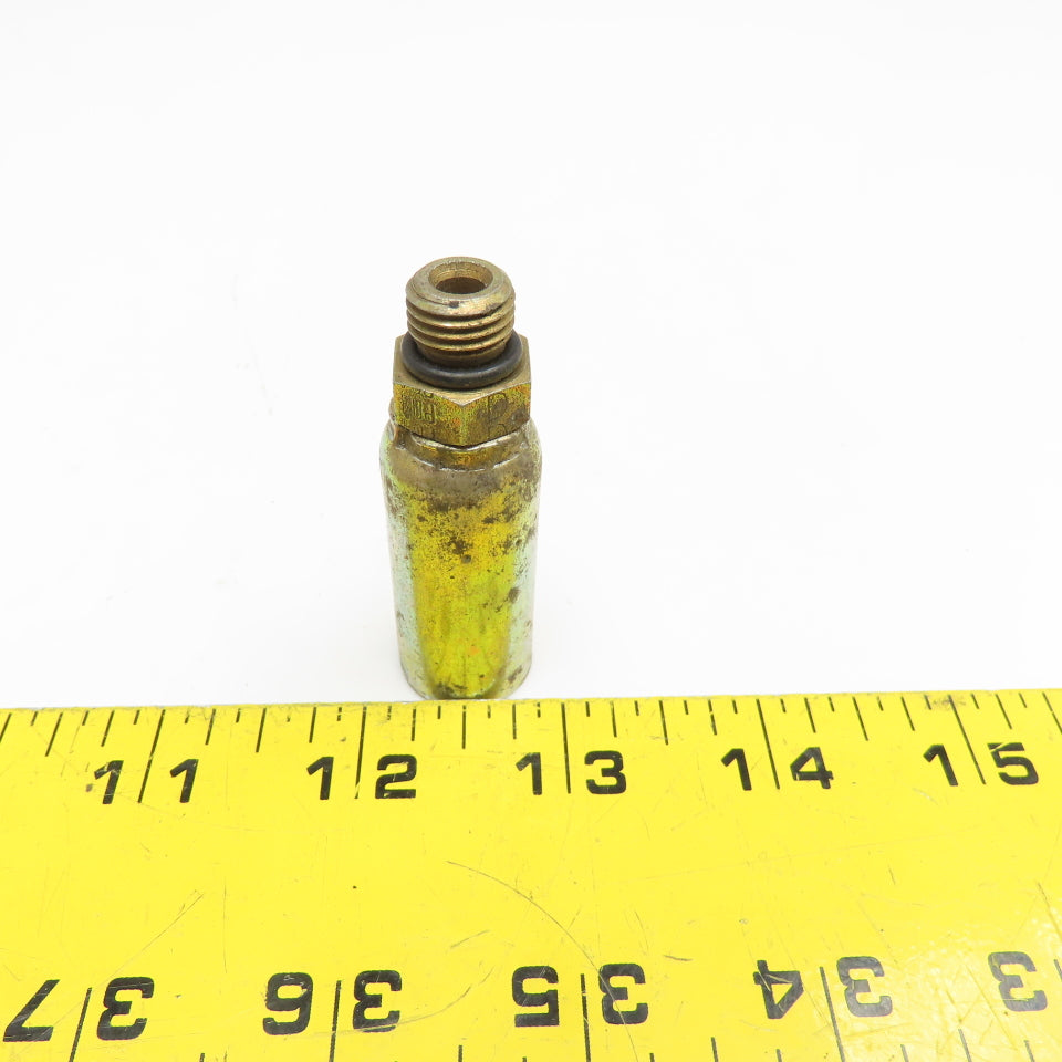7/16"-20 (4) Male ORB x 1/4" (-4) Hose Crimp Hydraulic Fitting