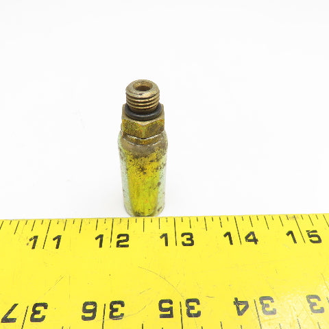 7/16"-20 (4) Male ORB x 1/4" (-4) Hose Crimp Hydraulic Fitting